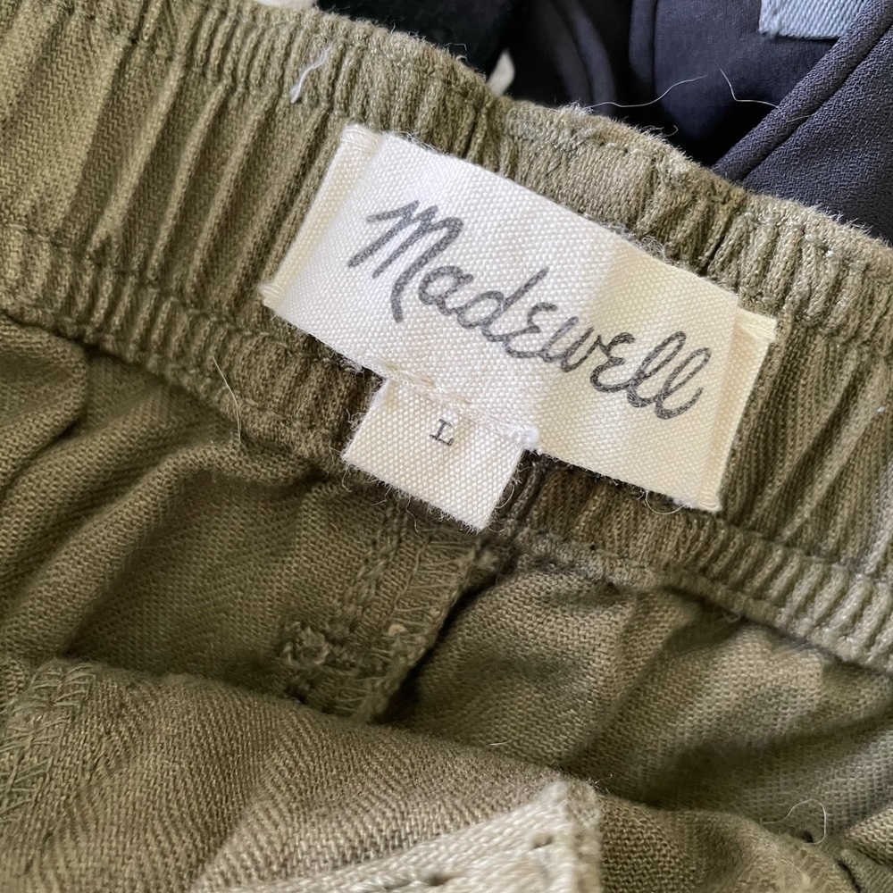Madewell Olive Camp Shorts - Picture 5 of 5